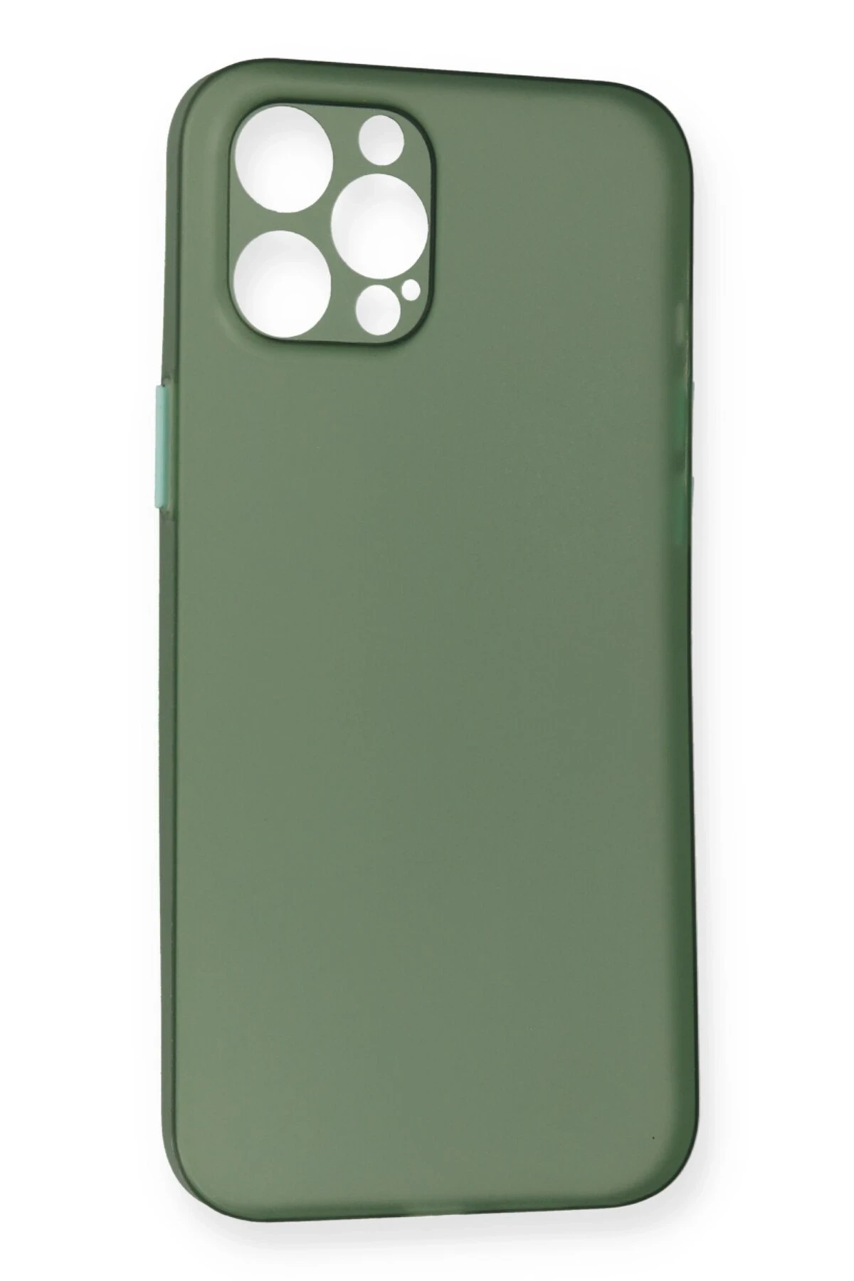 Newface iPhone 12 Pro Kılıf PP Ultra İnce Kapak - Yeşil