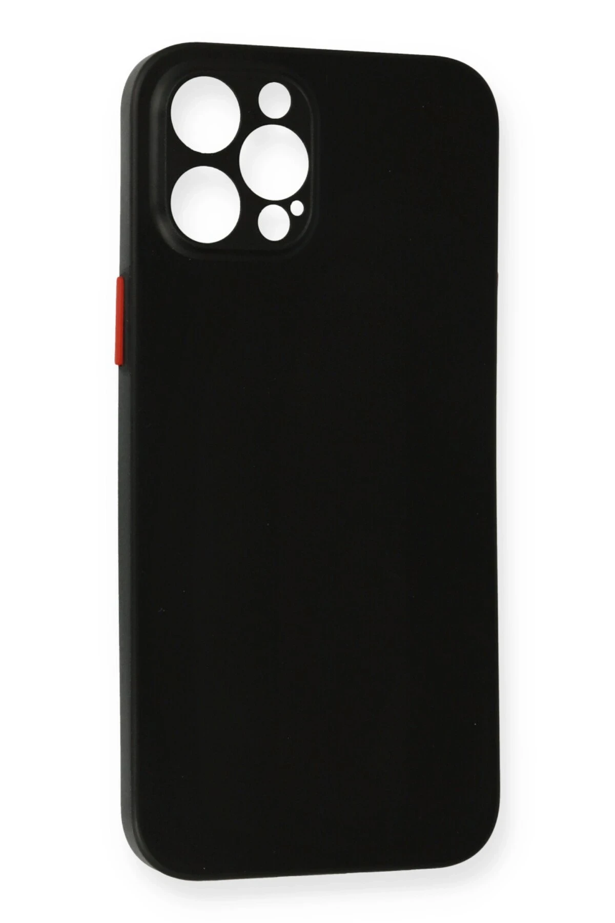 Newface iPhone 12 Pro Max Kılıf PP Ultra İnce Kapak - Siyah