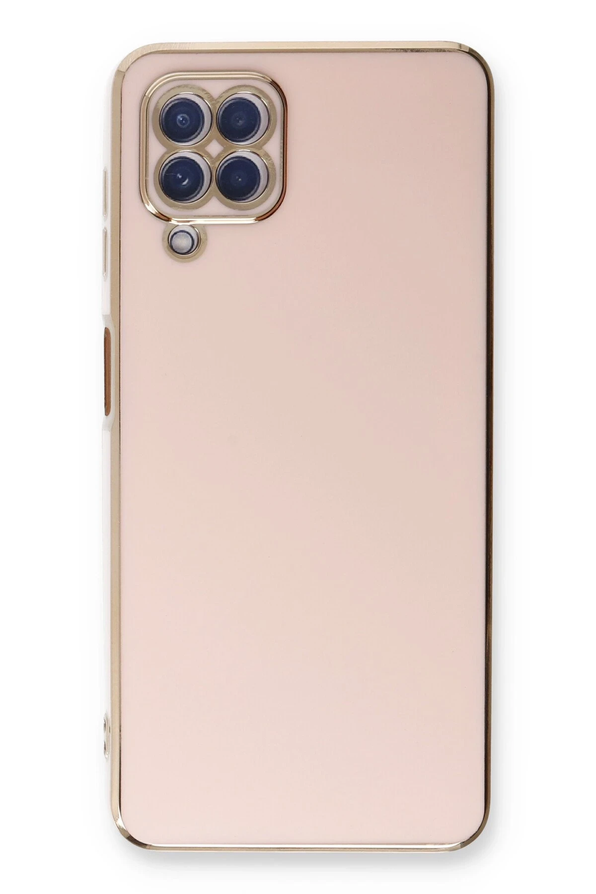 Newface Samsung Galaxy A22 Kılıf Volet Silikon - Pembe