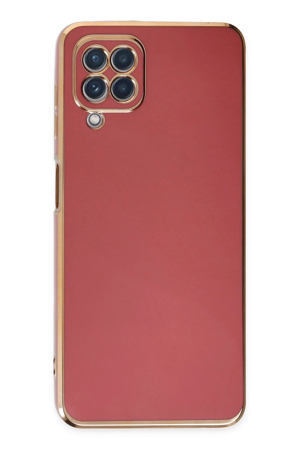 Newface Samsung Galaxy A22 Kılıf Volet Silikon - Kırmızı