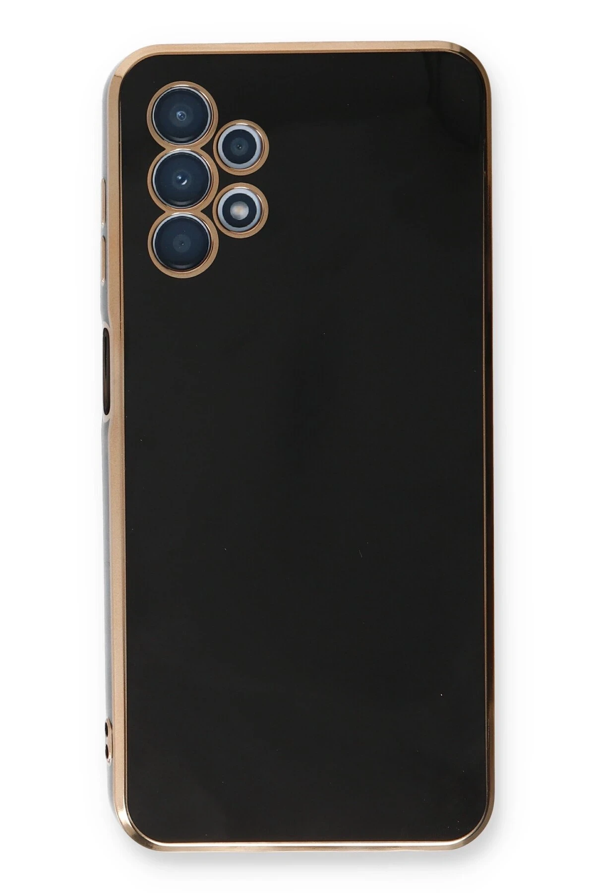 Newface Samsung Galaxy A13 4G Kılıf Volet Silikon - Siyah