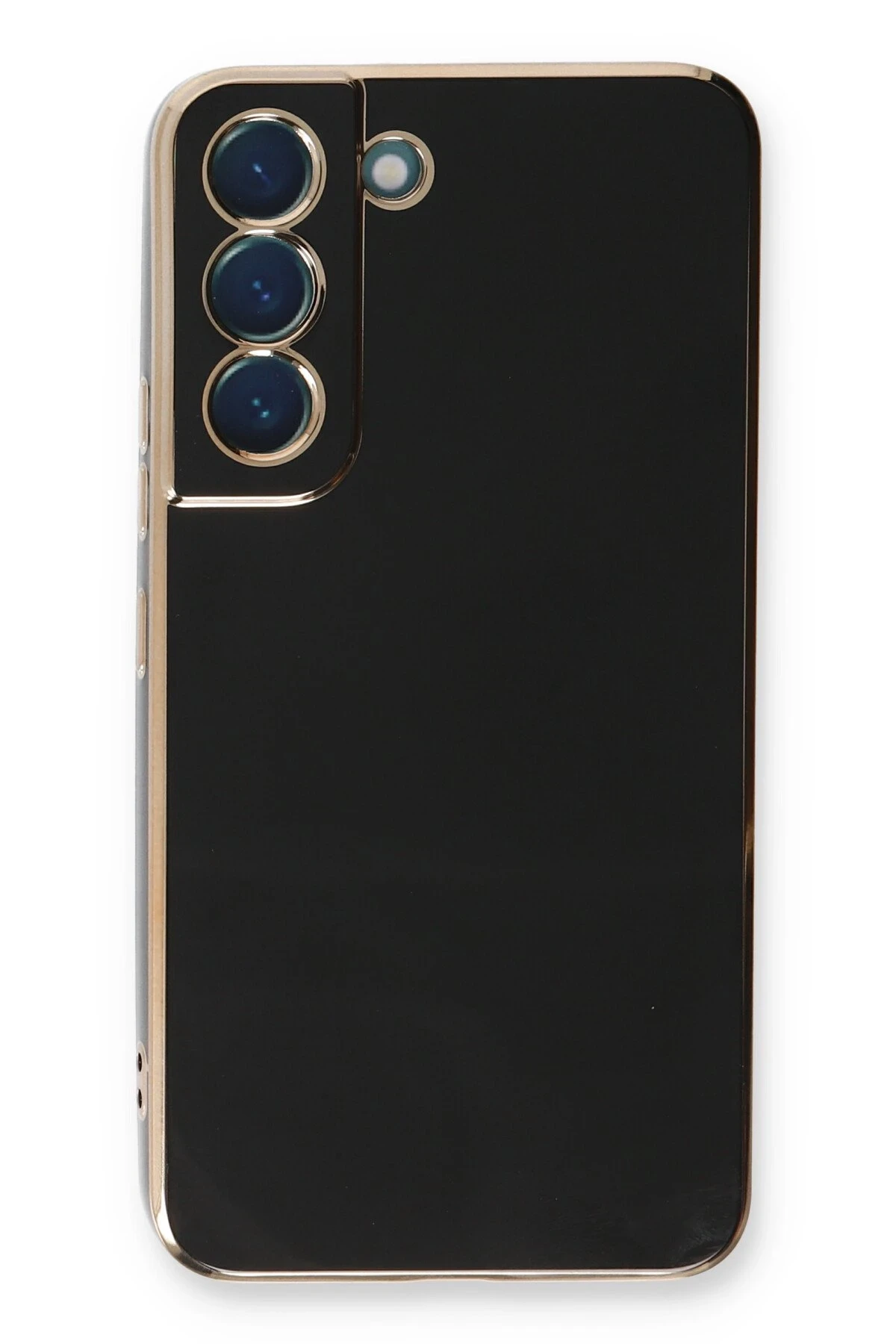 Newface Samsung Galaxy S21 FE Kılıf Volet Silikon - Siyah