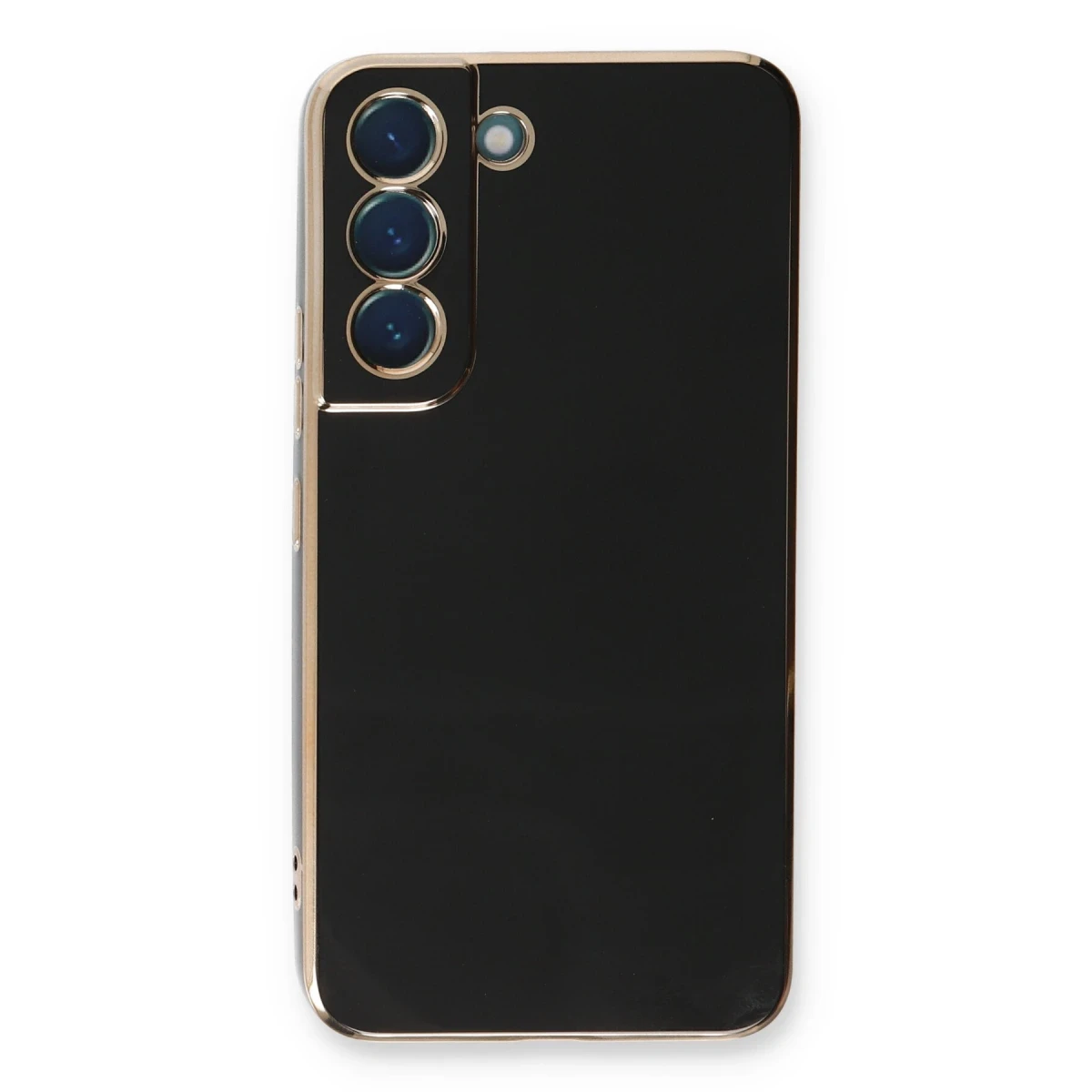Newface Samsung Galaxy S21 FE Kılıf Volet Silikon - Siyah
