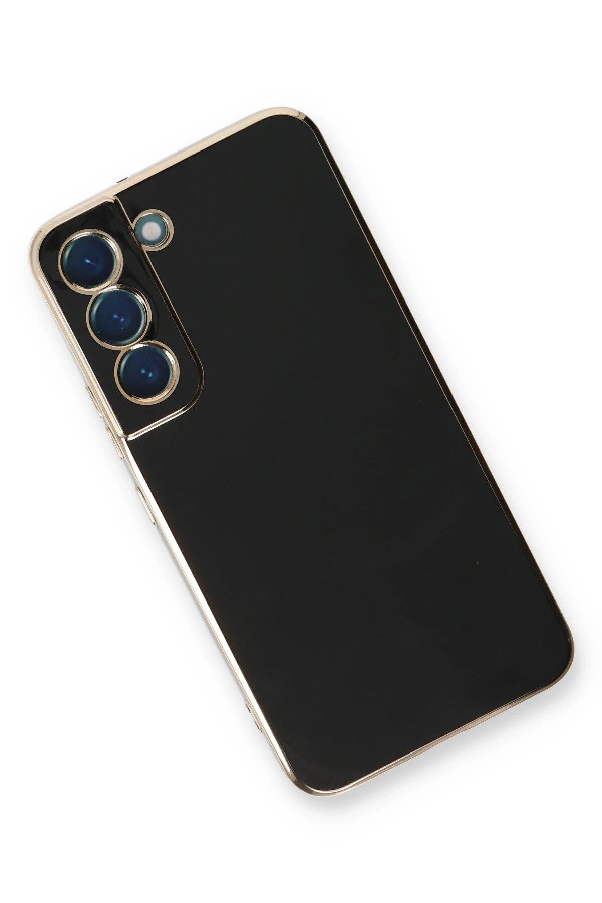 Newface Samsung Galaxy S21 FE Kılıf Volet Silikon - Siyah