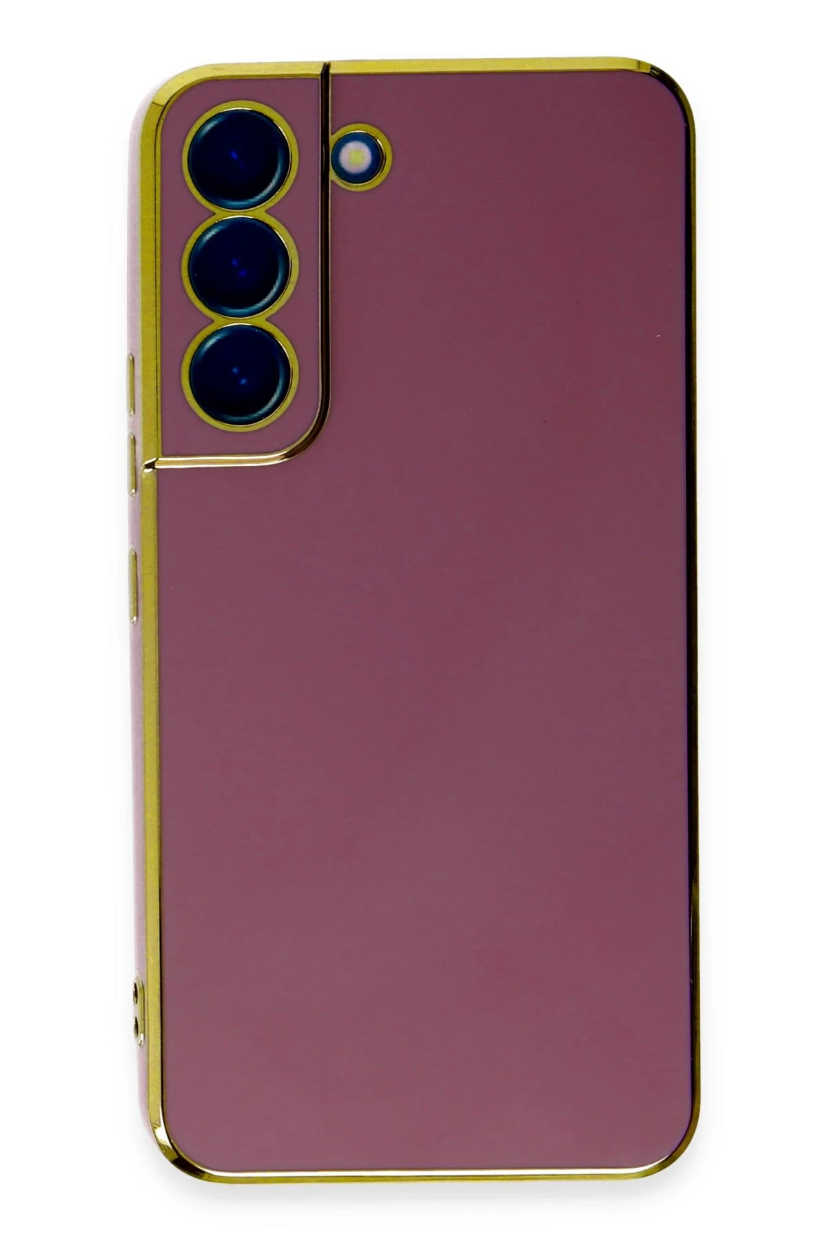 Newface Samsung Galaxy S22 Plus Kılıf Volet Silikon - Kırmızı