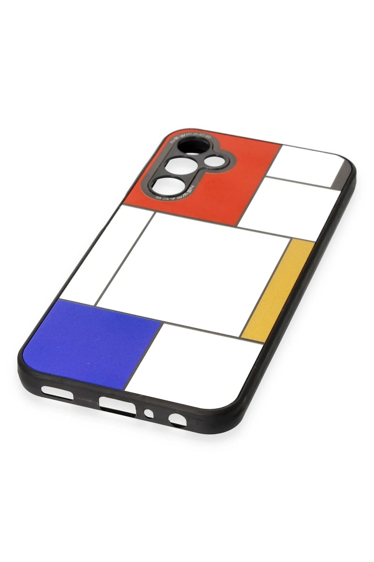 Newface Samsung Galaxy A04S Kılıf Mirror Desenli Kapak - Mirror - 9