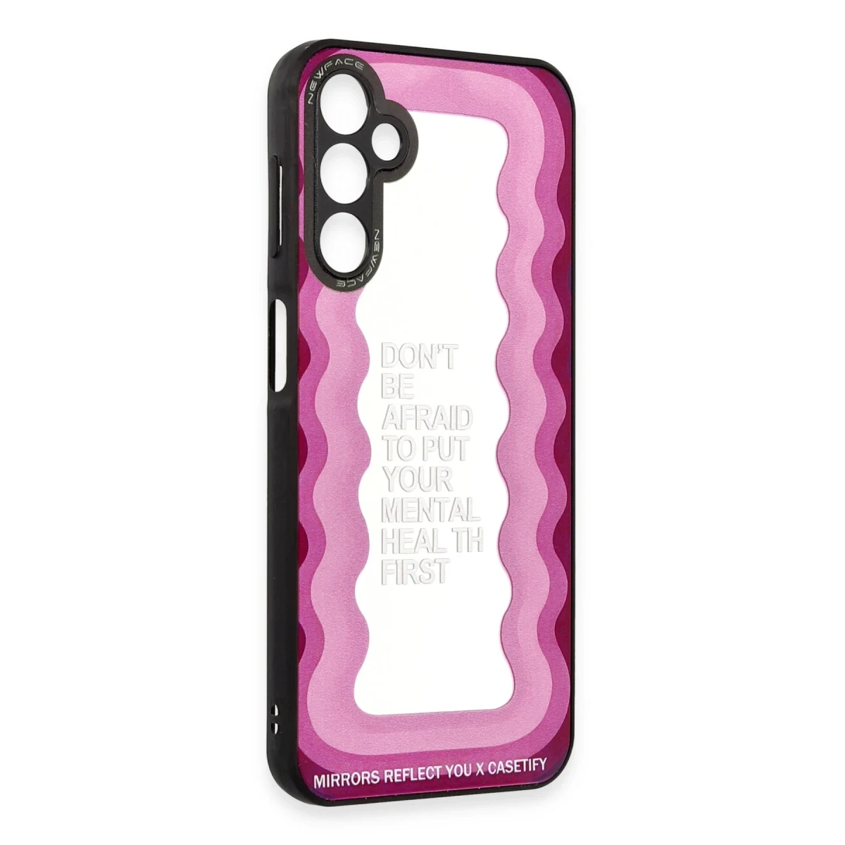 Newface Samsung Galaxy A04S Kılıf Mirror Desenli Kapak - Mirror - 11