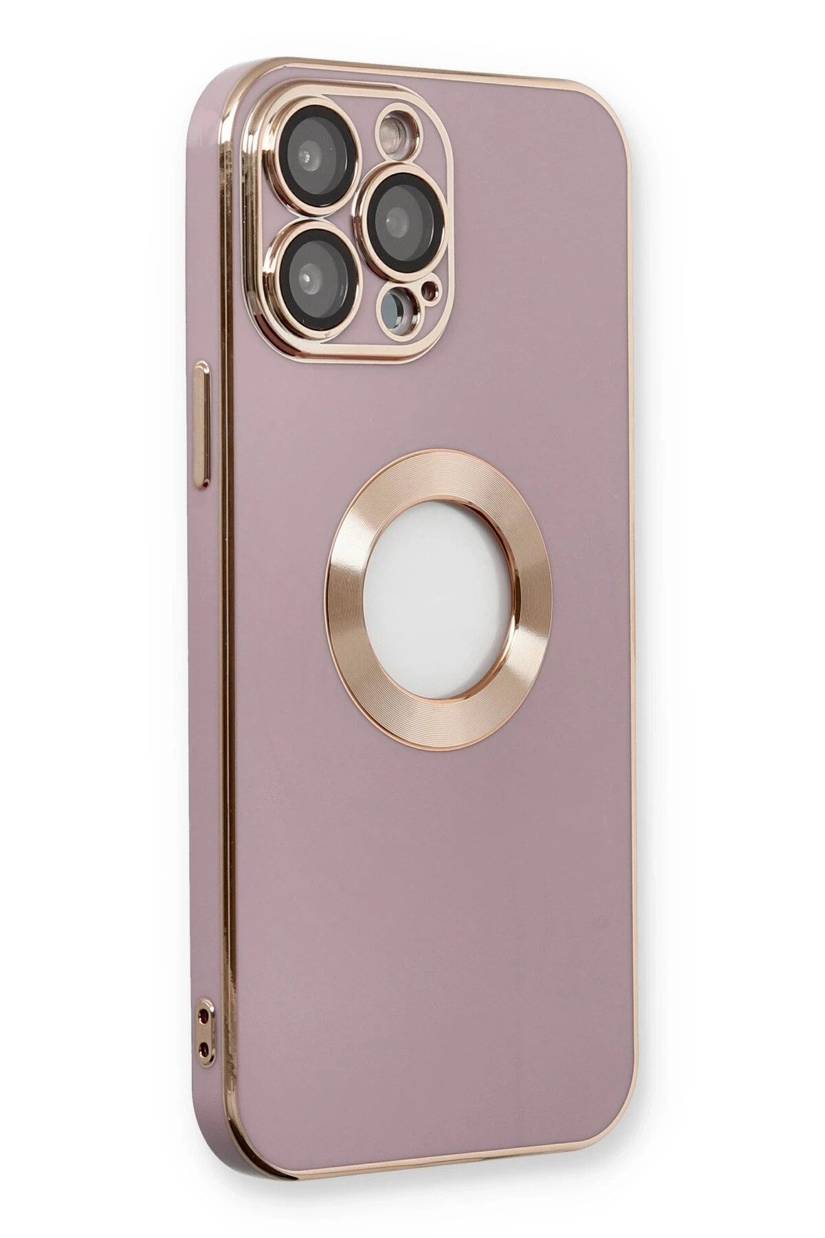 Newface iPhone 13 Pro Kılıf Store Silikon - Mor