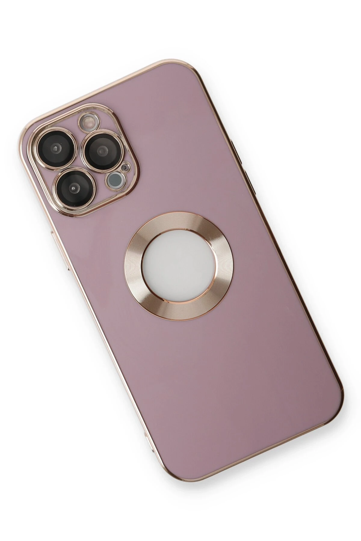 Newface iPhone 13 Pro Kılıf Store Silikon - Mor