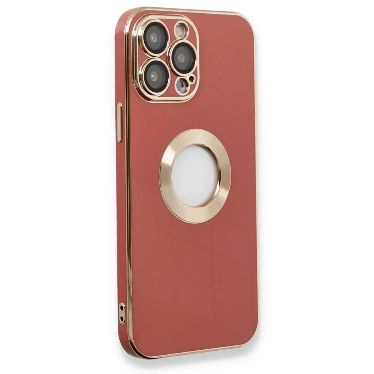 Newface Apple iPhone 13 Pro Max Kılıf Store Silikon - Kırmızı