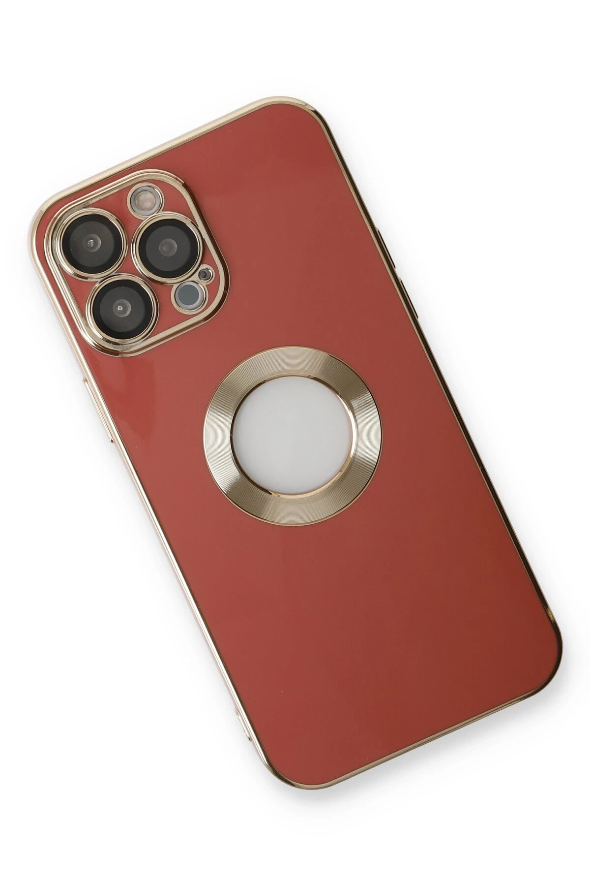 Newface iPhone 13 Pro Max Kılıf Store Silikon - Kırmızı