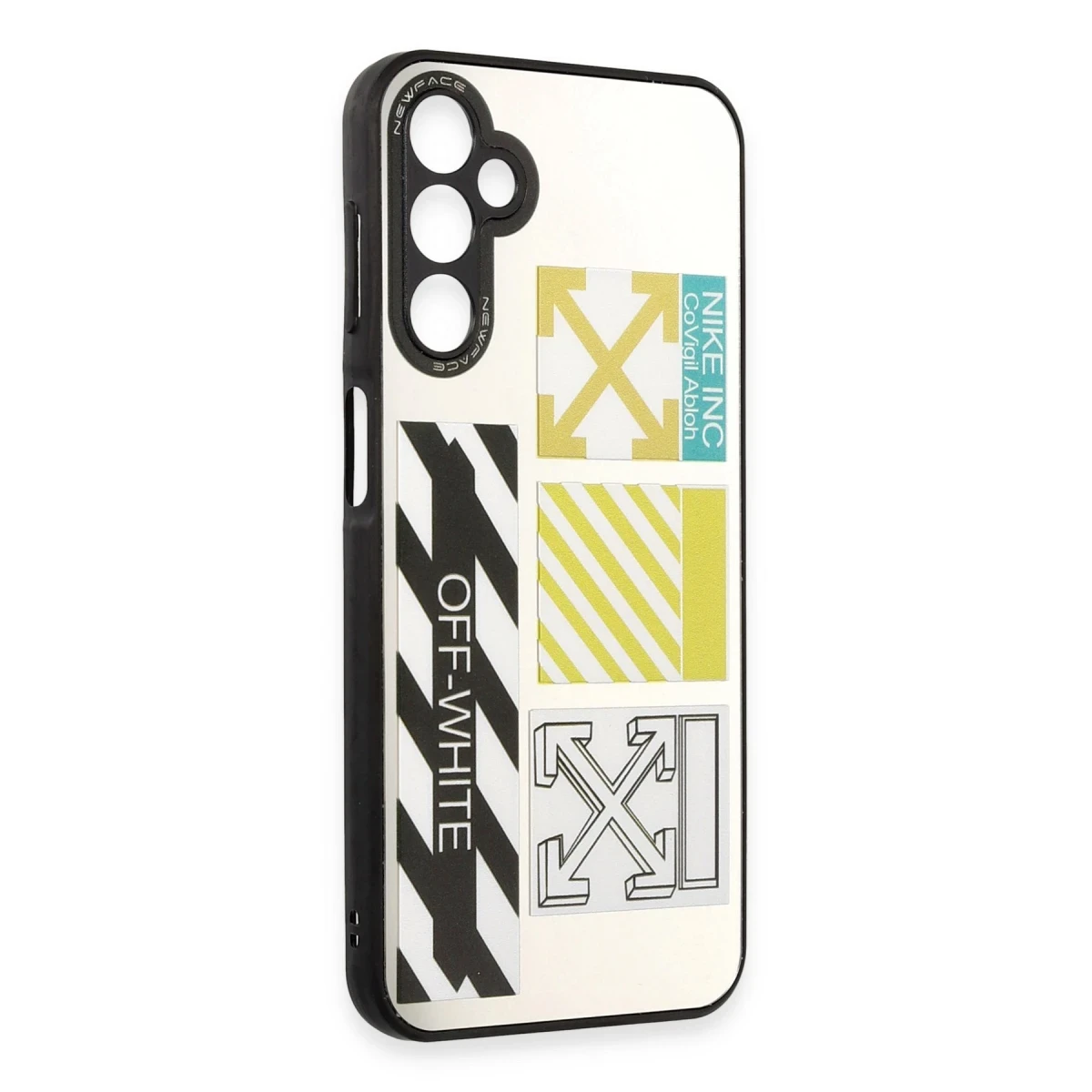 Newface Samsung Galaxy A14 4G Kılıf Mirror Desenli Kapak - Mirror - 6
