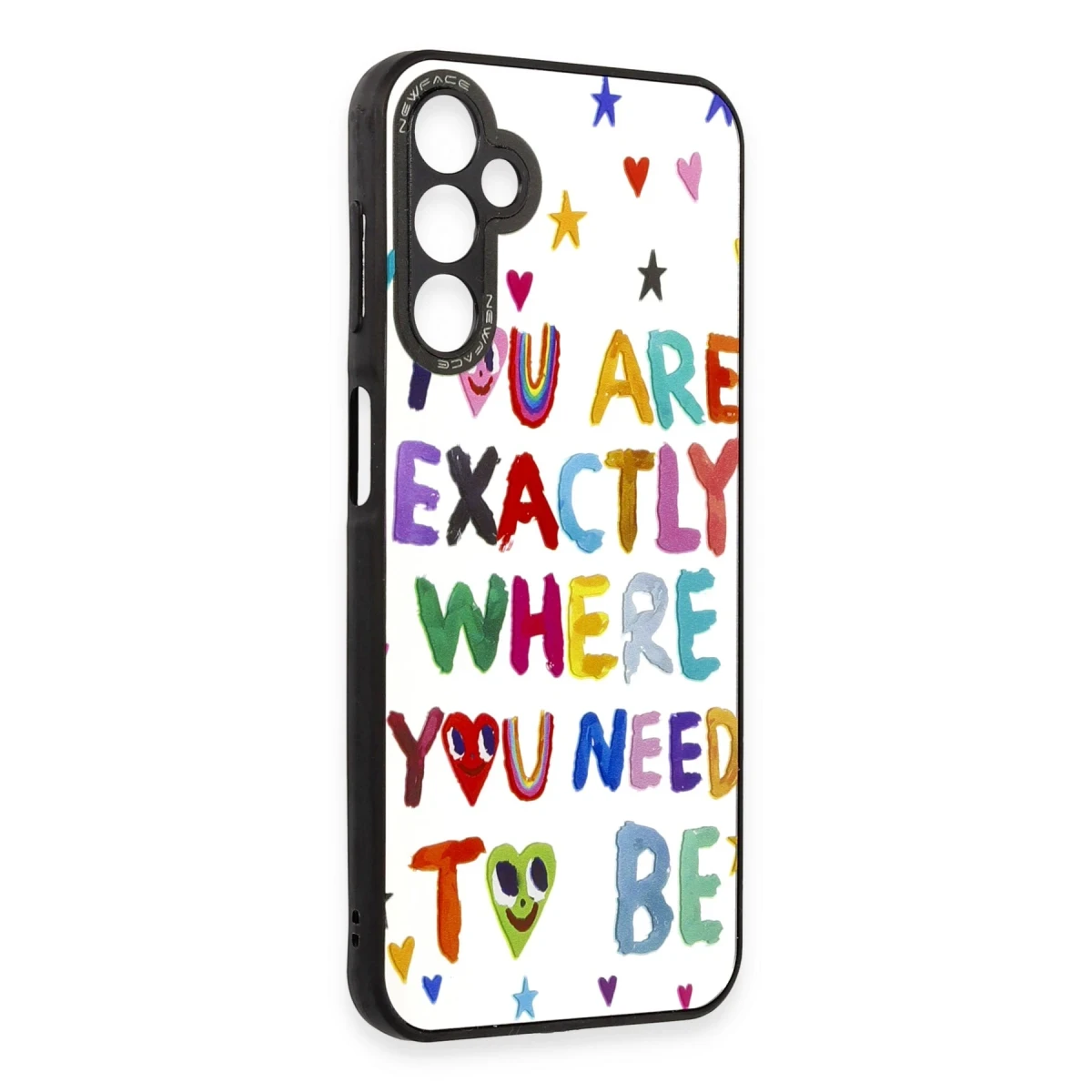 Newface Samsung Galaxy A14 4G Kılıf Mirror Desenli Kapak - Mirror - 10