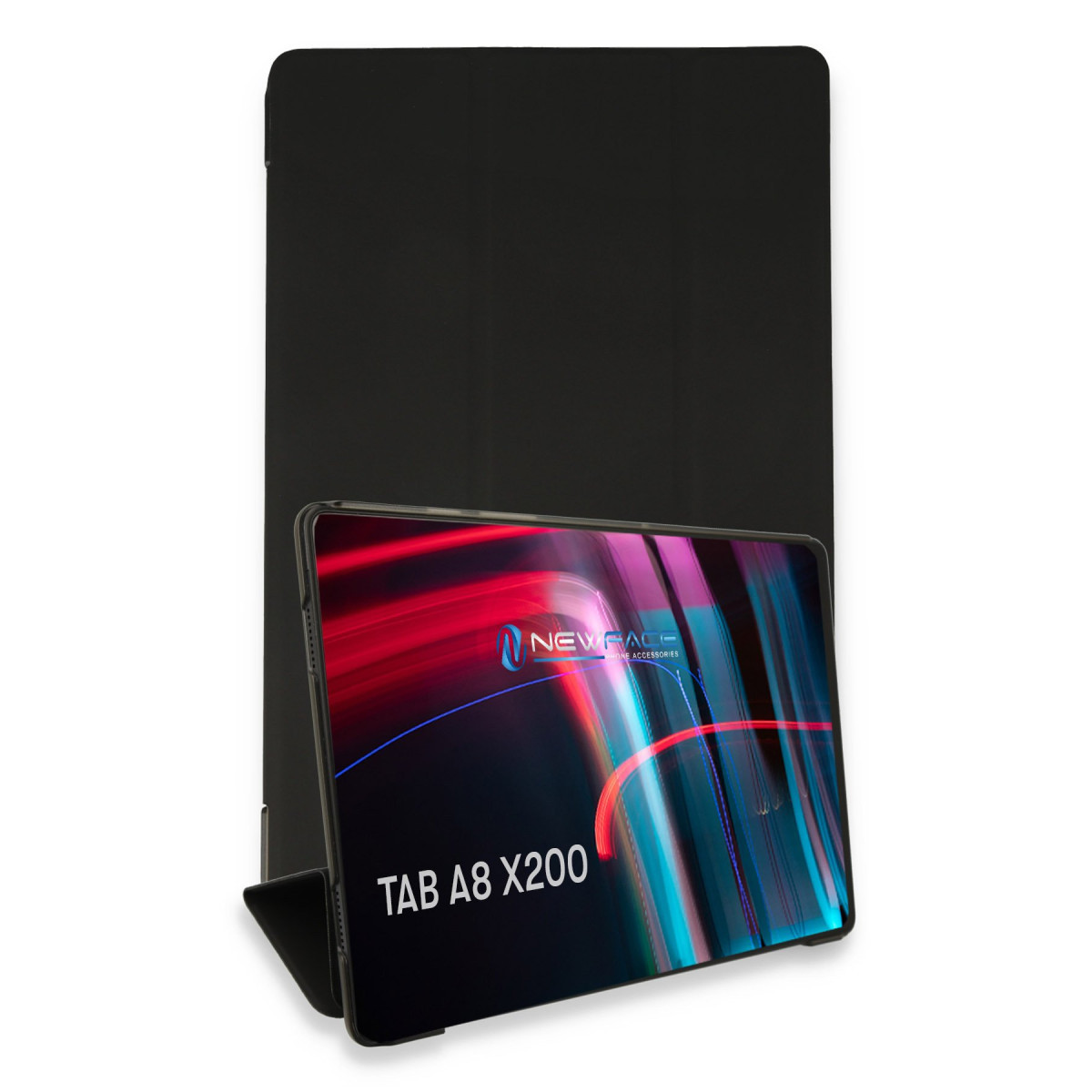 Newface Samsung Galaxy X200 Tab A8 10.5 Kılıf Tablet Smart Kılıf - Siyah — görsel 9