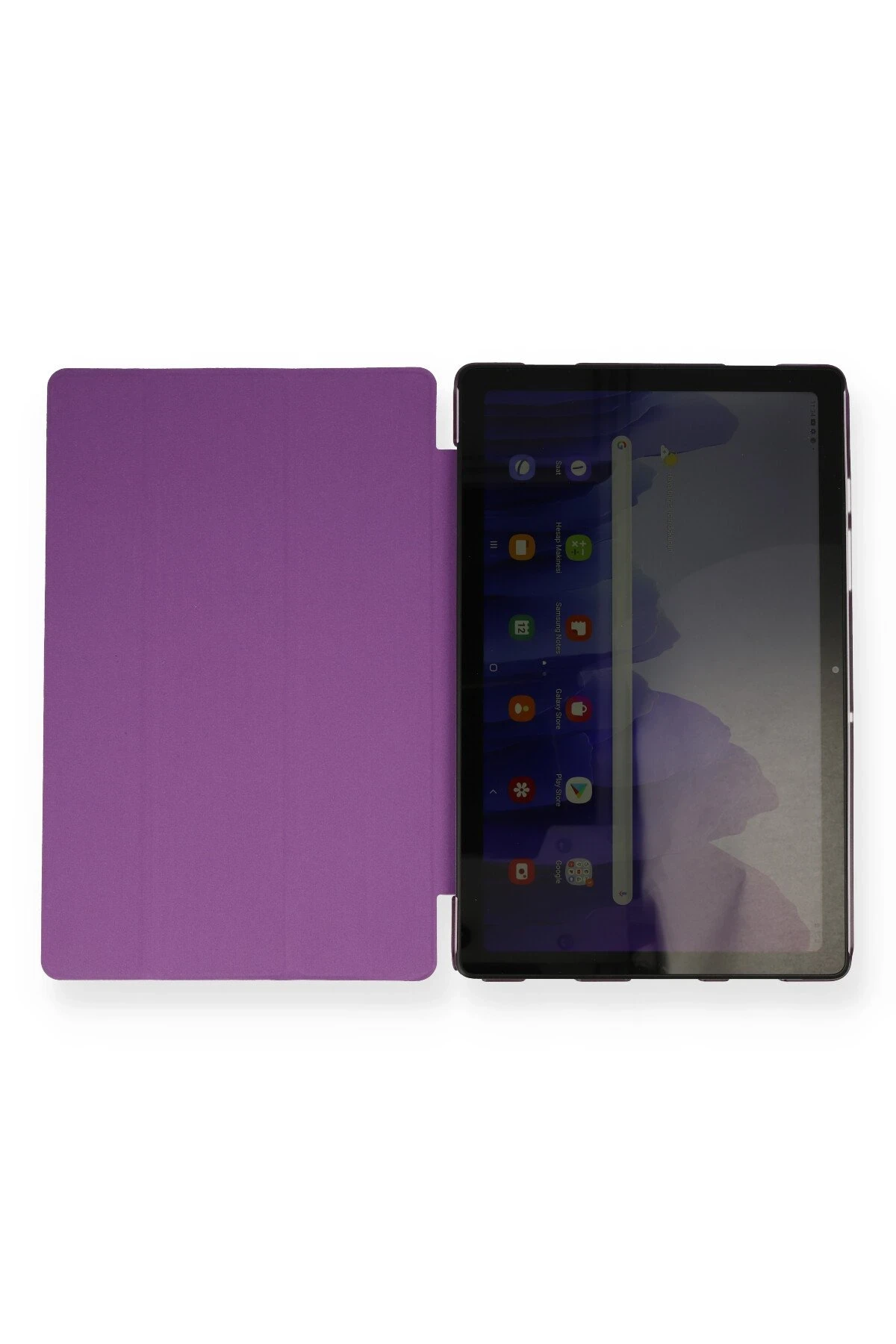 Newface Samsung Galaxy X200 Tab A8 10.5 Kılıf Tablet Smart Kılıf - Mor