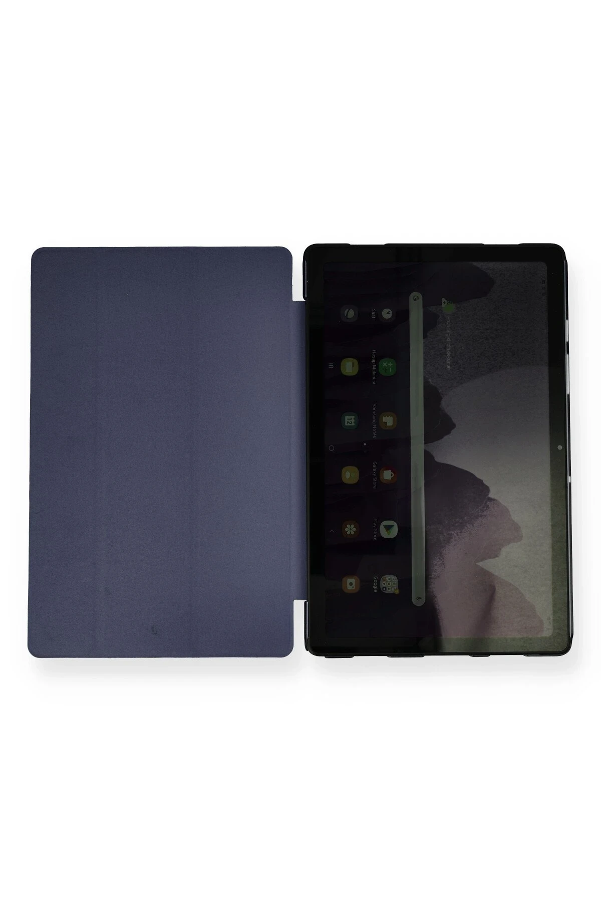 Newface Samsung Galaxy X200 Tab A8 10.5 Kılıf Tablet Smart Kılıf - Lacivert