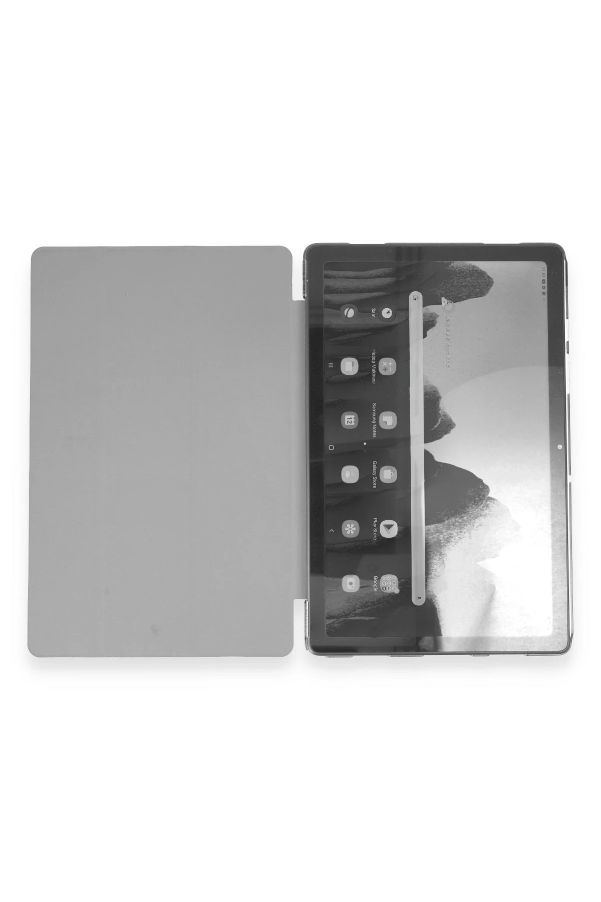 Newface Samsung Galaxy X200 Tab A8 10.5 Kılıf Tablet Smart Kılıf - Gri