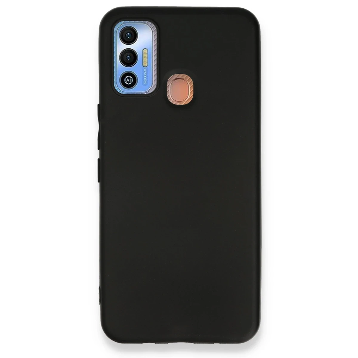 Newface Tecno Spark 7T Kılıf First Silikon - Siyah — görsel 4