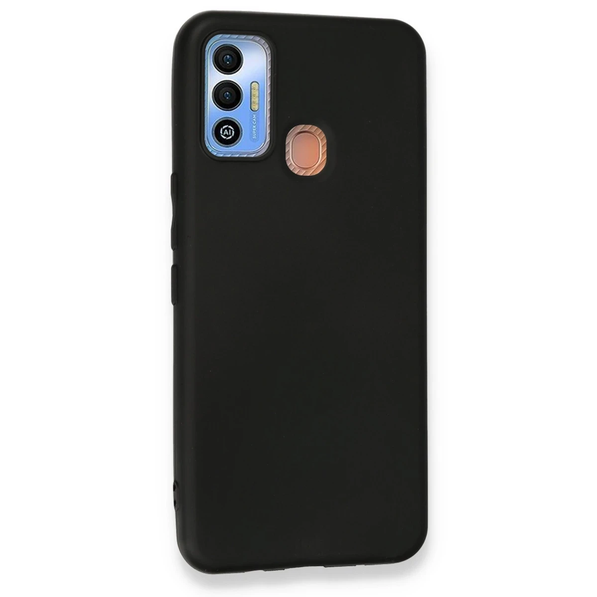 Newface Tecno Spark 7T Kılıf First Silikon - Siyah — görsel 5