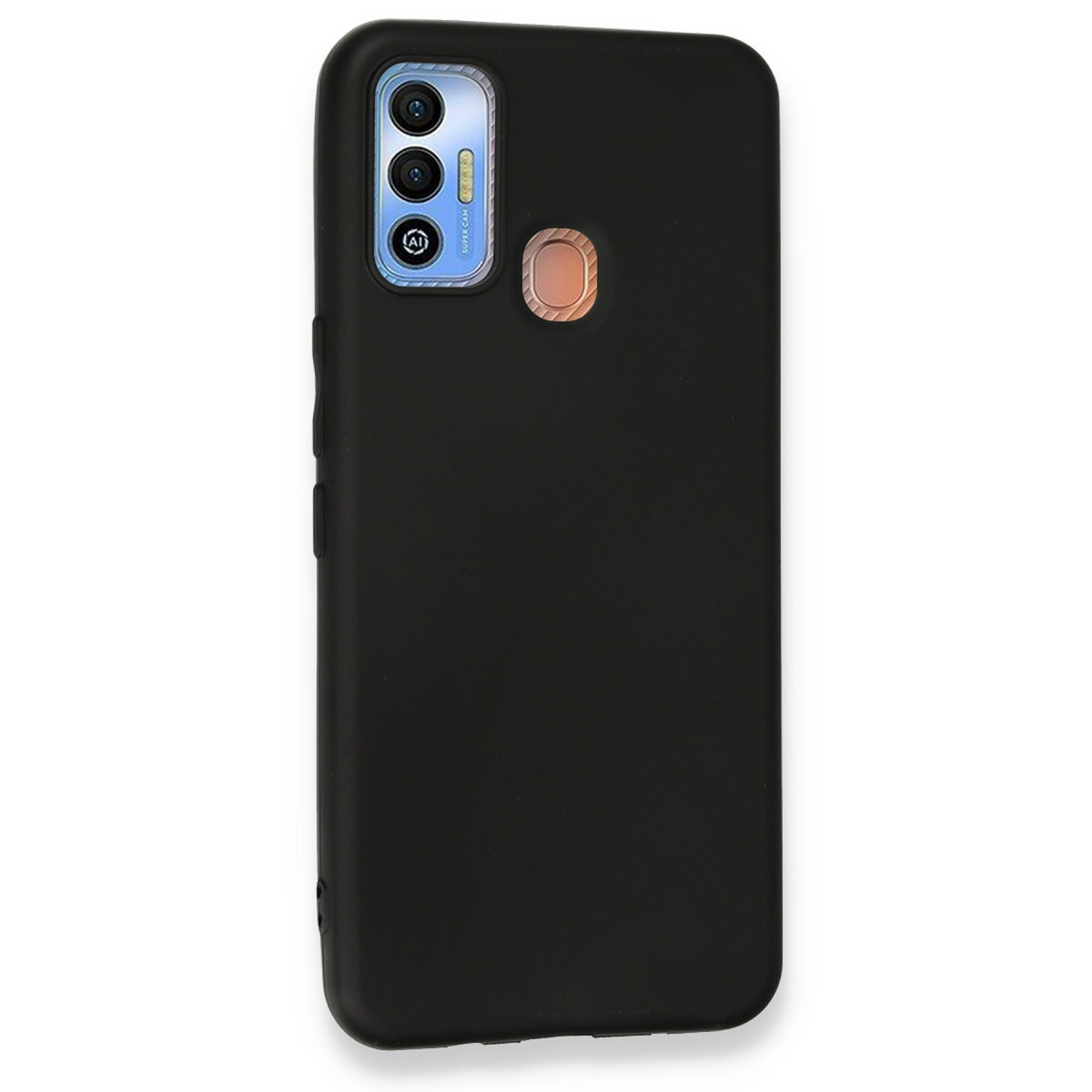 Newface Tecno Spark 7T Kılıf First Silikon - Siyah — görsel 8