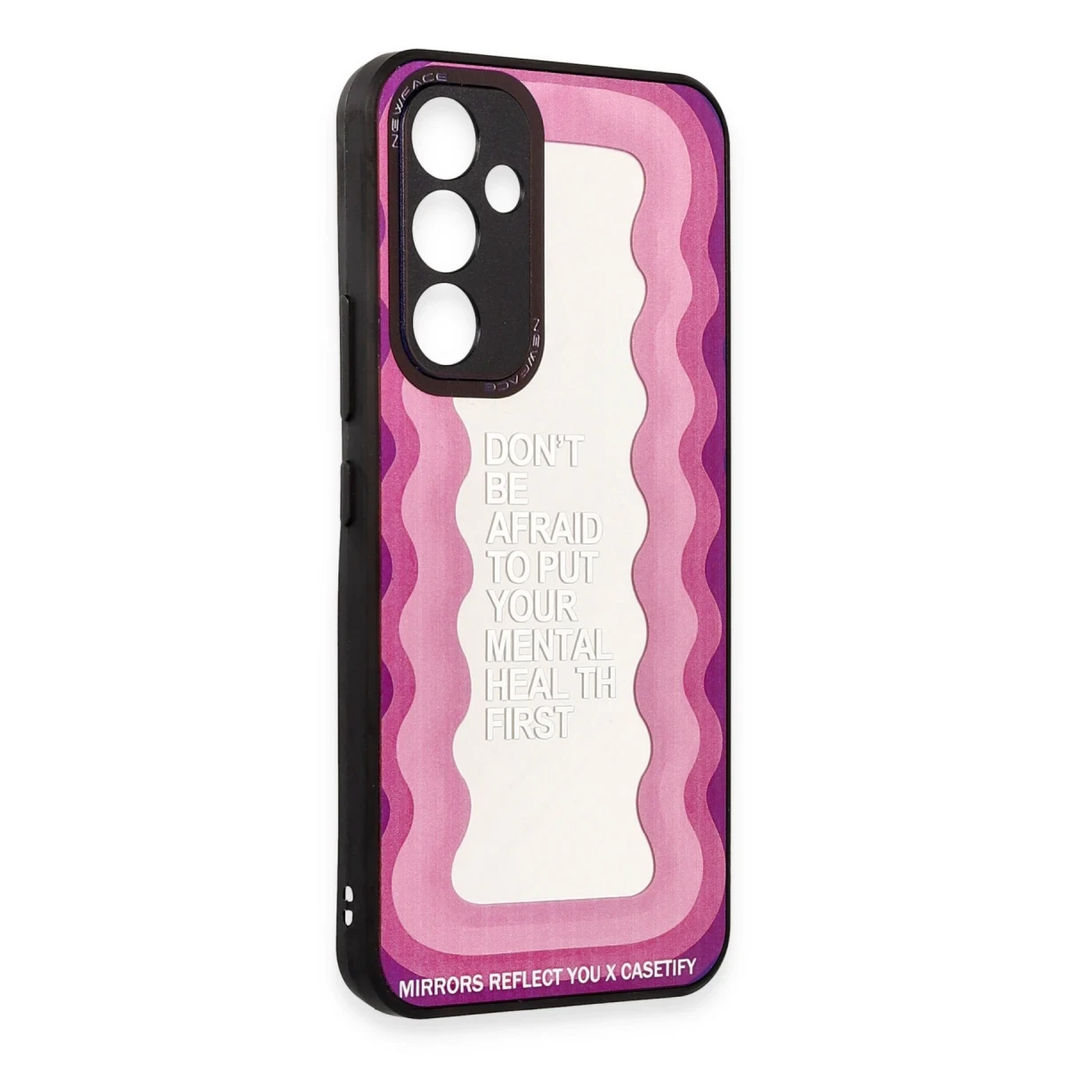 Newface Samsung Galaxy A34 5G Kılıf Mirror Desenli Kapak - Mirror - 11