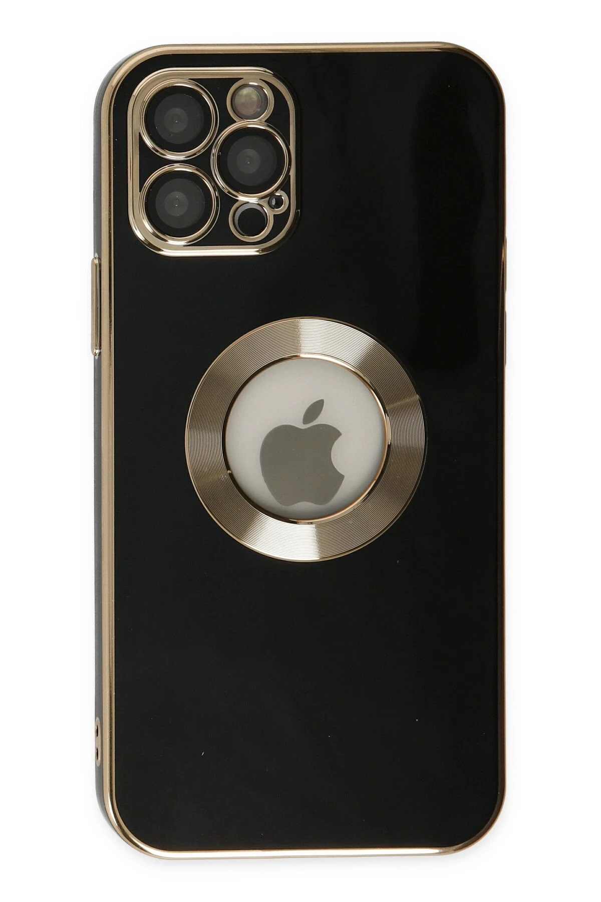 Newface iPhone 12 Pro Kılıf Store Silikon - Siyah
