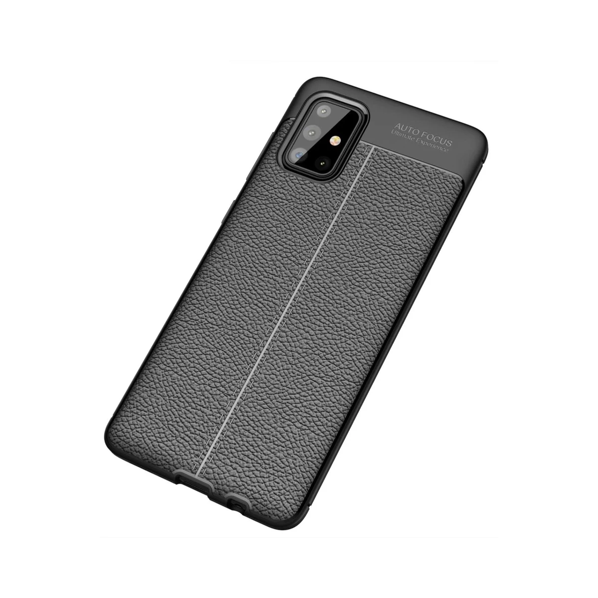 Newface Samsung Galaxy A51 Kılıf Auto Focus Kapak - Siyah — görsel 4