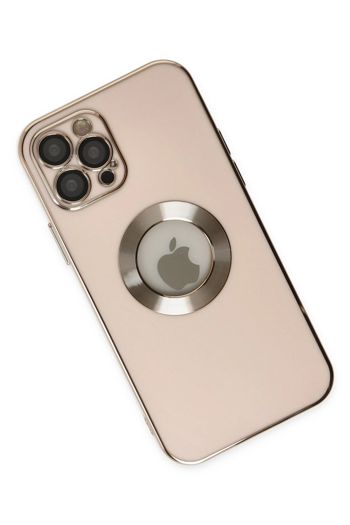 Newface iPhone 12 Pro Kılıf Store Silikon - Pembe