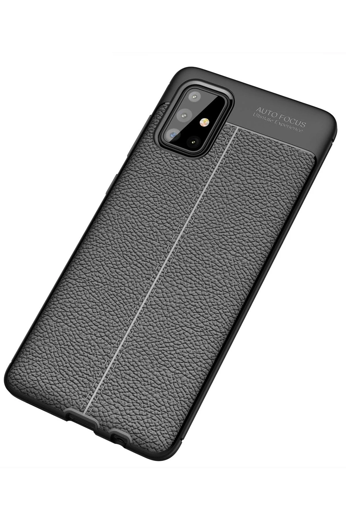 Newface Samsung Galaxy A71 Kılıf Auto Focus Kapak - Siyah — görsel 2