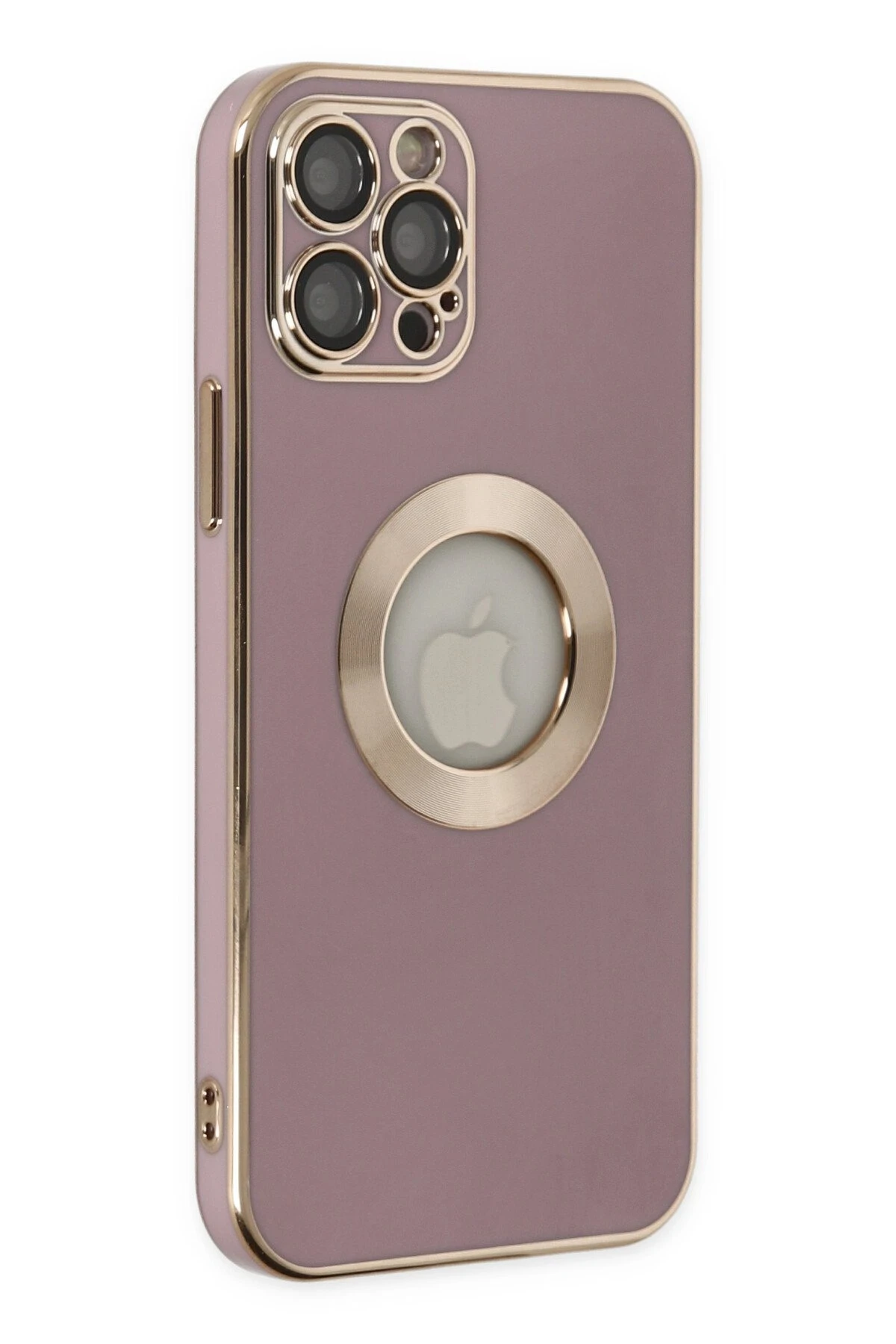 Newface iPhone 12 Pro Kılıf Store Silikon - Mor