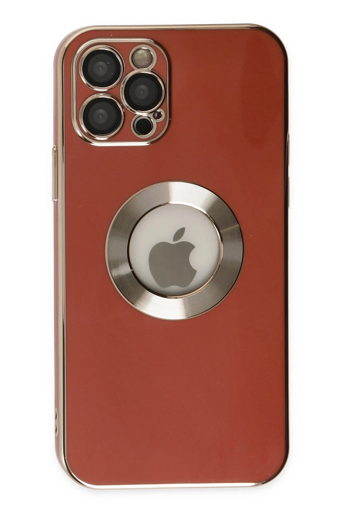 Newface iPhone 12 Pro Max Kılıf Store Silikon - Kırmızı