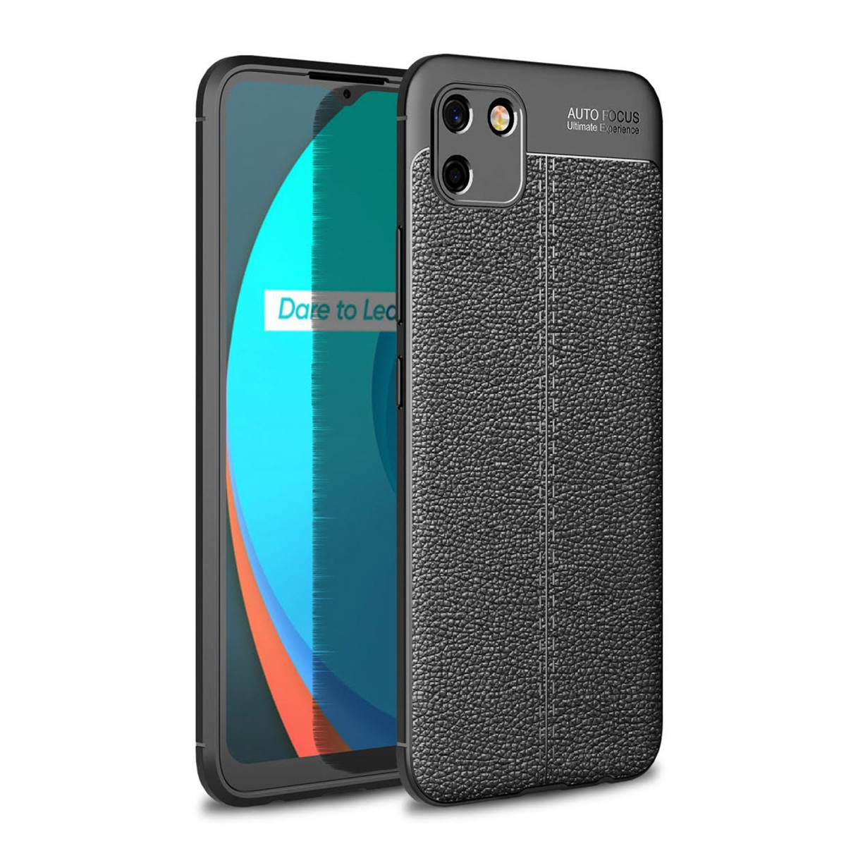Newface Realme C11 2021 Kılıf Auto Focus Kapak - Siyah — görsel 7