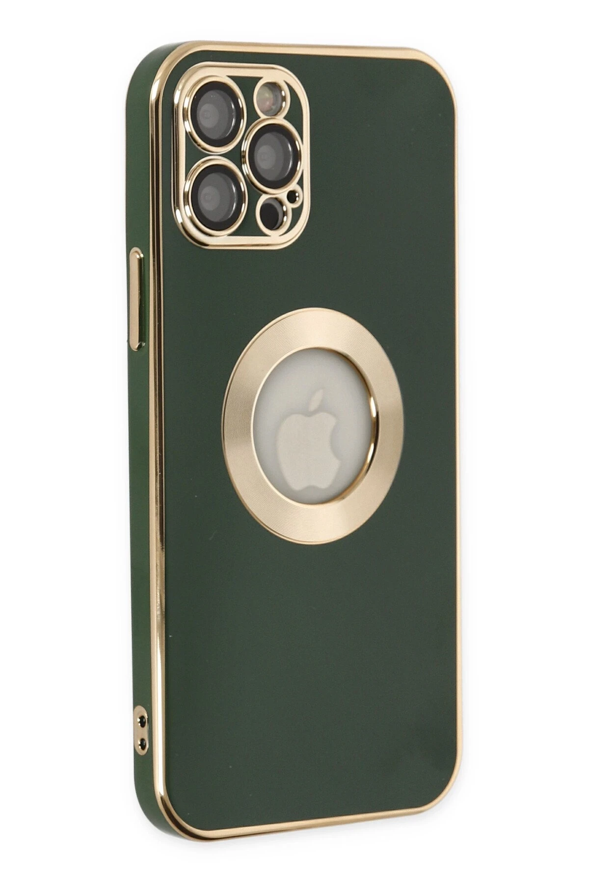 Newface iPhone 12 Pro Max Kılıf Store Silikon - Yeşil