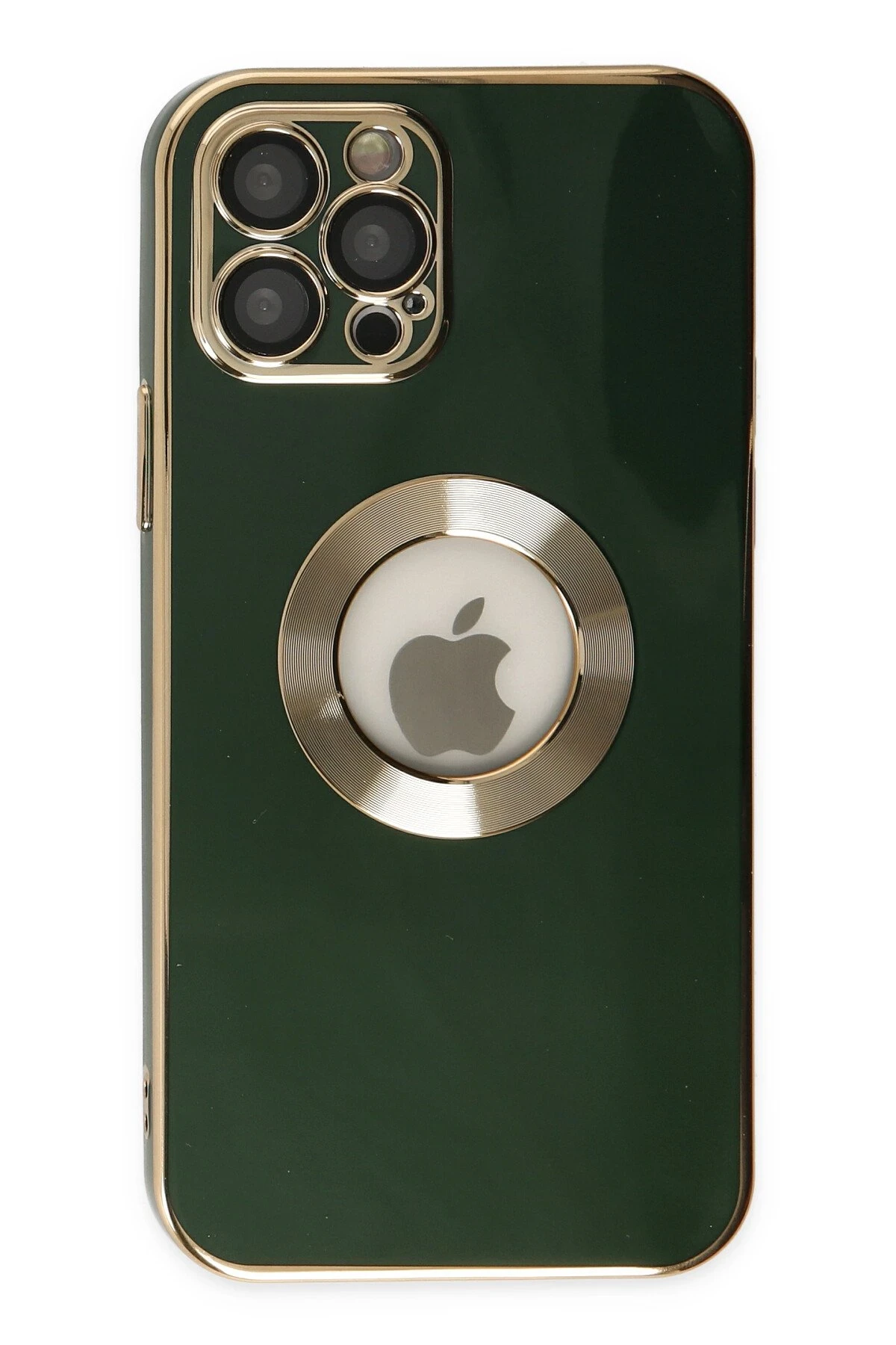 Newface iPhone 12 Pro Max Kılıf Store Silikon - Yeşil