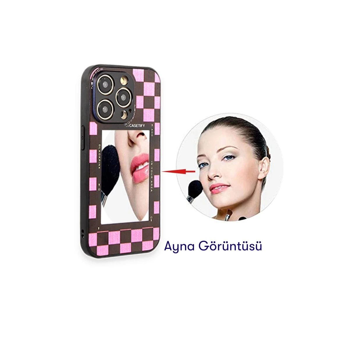 Newface Samsung Galaxy A53 5G Kılıf Mirror Desenli Kapak - Mirror - 1 — görsel 10