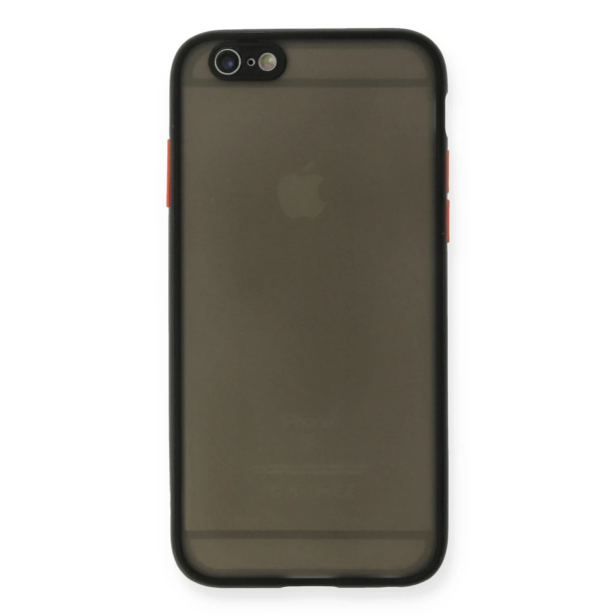 Newface Apple iPhone 6 Kılıf Montreal Silikon Kapak - Siyah — görsel 4