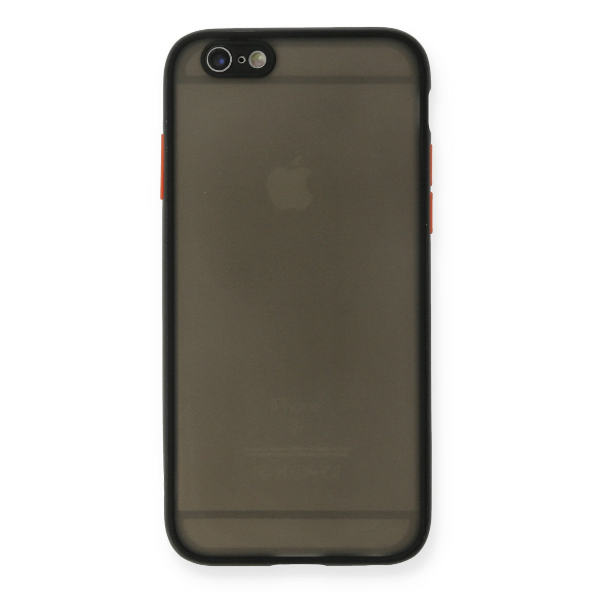 Newface Apple iPhone 6 Kılıf Montreal Silikon Kapak - Siyah — görsel 7