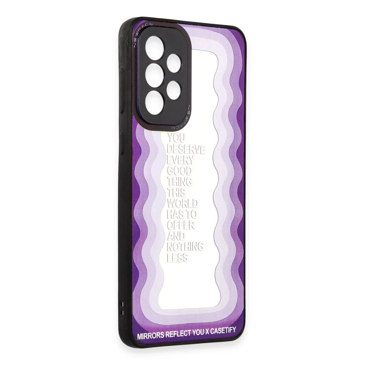 Newface Samsung Galaxy A53 5G Kılıf Mirror Desenli Kapak - Mirror - 5