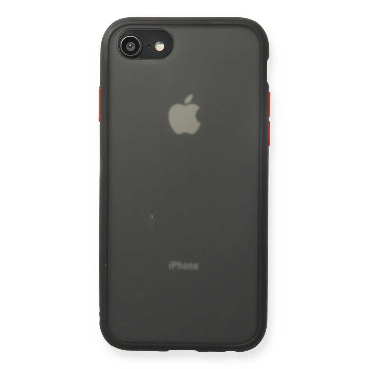 Newface Apple iPhone 7 Kılıf Montreal Silikon Kapak - Siyah — görsel 5