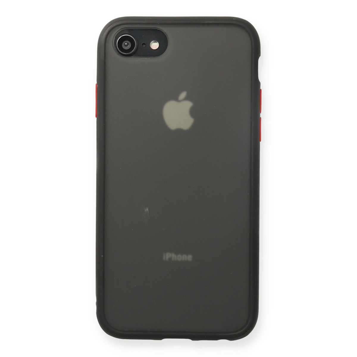 Newface Apple iPhone 7 Kılıf Montreal Silikon Kapak - Siyah — görsel 9