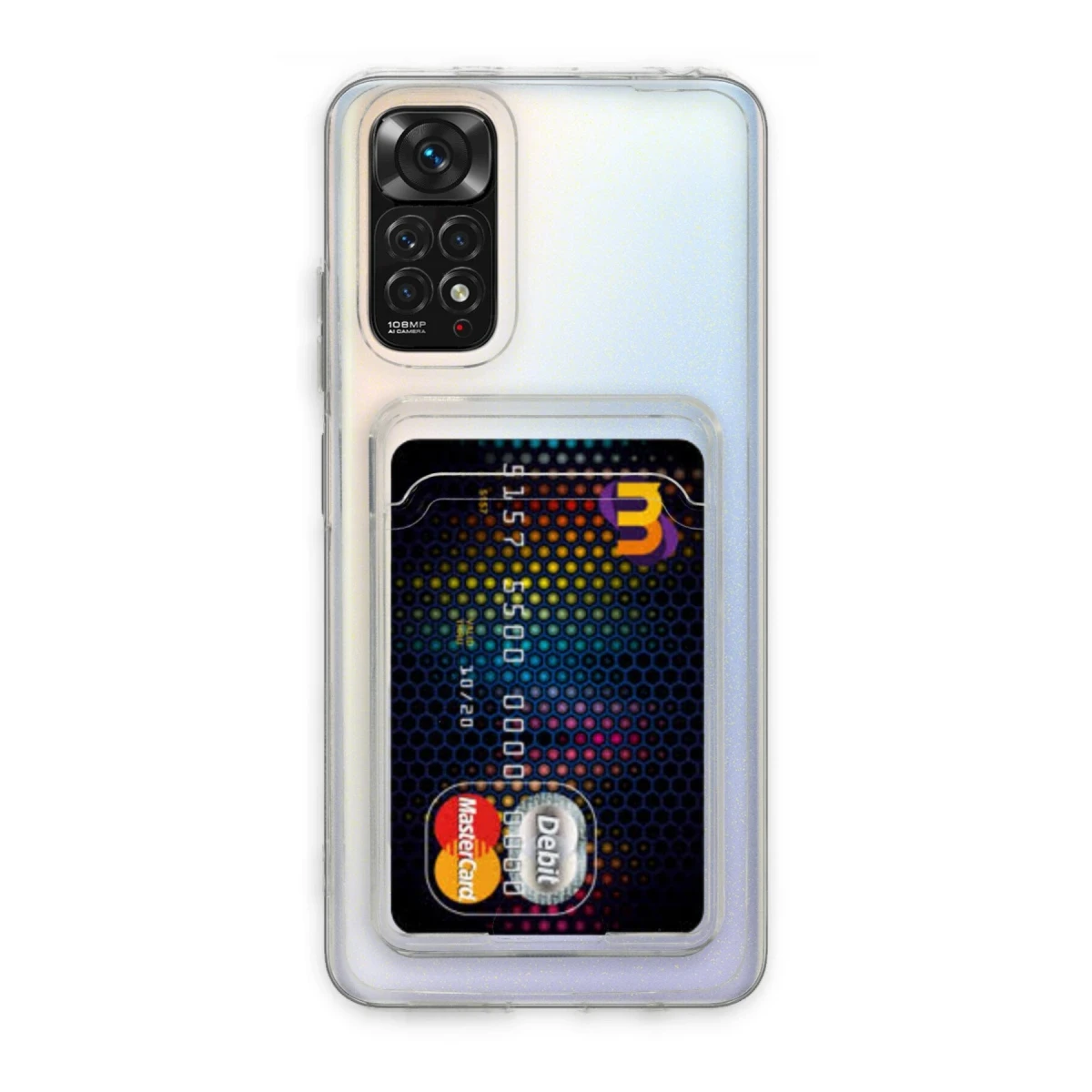 Newface Xiaomi Redmi Note 11 Pro Kılıf Kart Şeffaf Silikon - Şeffaf — görsel 12