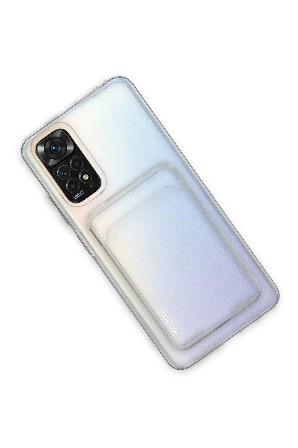 Newface Xiaomi Redmi Note 11 Pro Kılıf Kart Şeffaf Silikon - Şeffaf — görsel 3