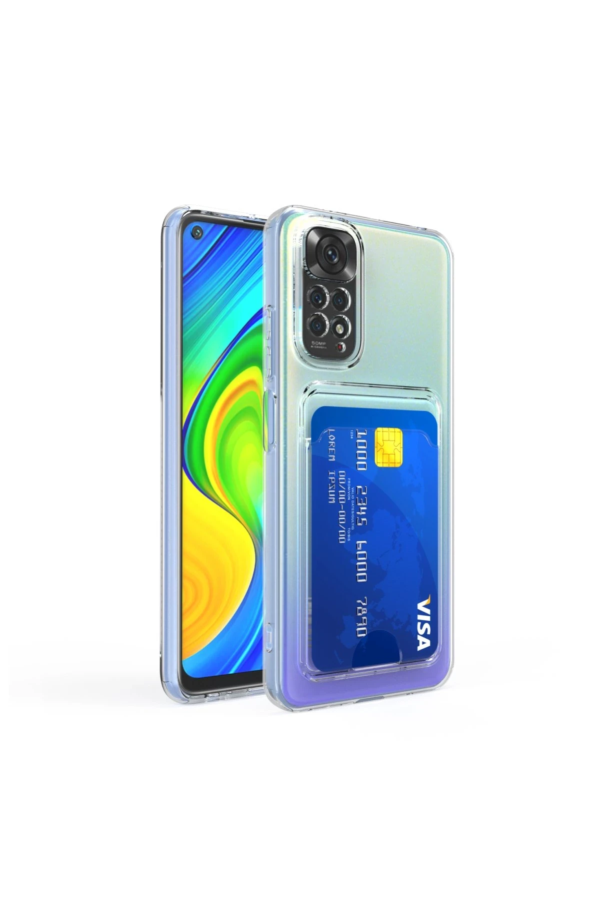 Newface Xiaomi Redmi Note 11 Pro Kılıf Kart Şeffaf Silikon - Şeffaf — görsel 6