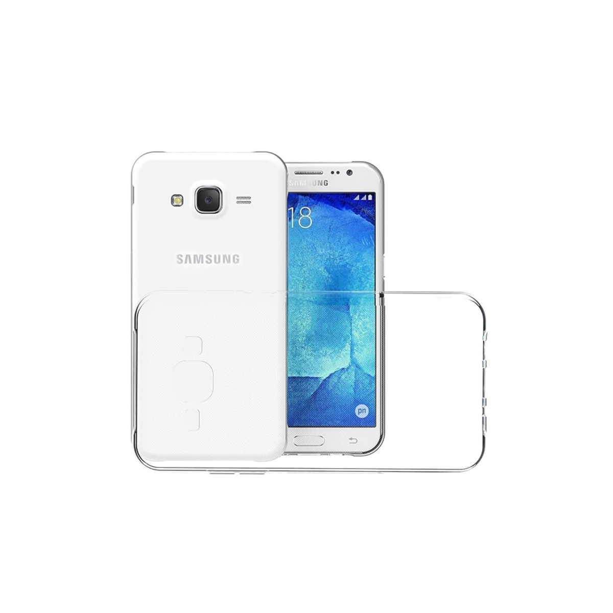 Newface Samsung Galaxy J7 Kılıf Lüx Şeffaf Silikon — görsel 6