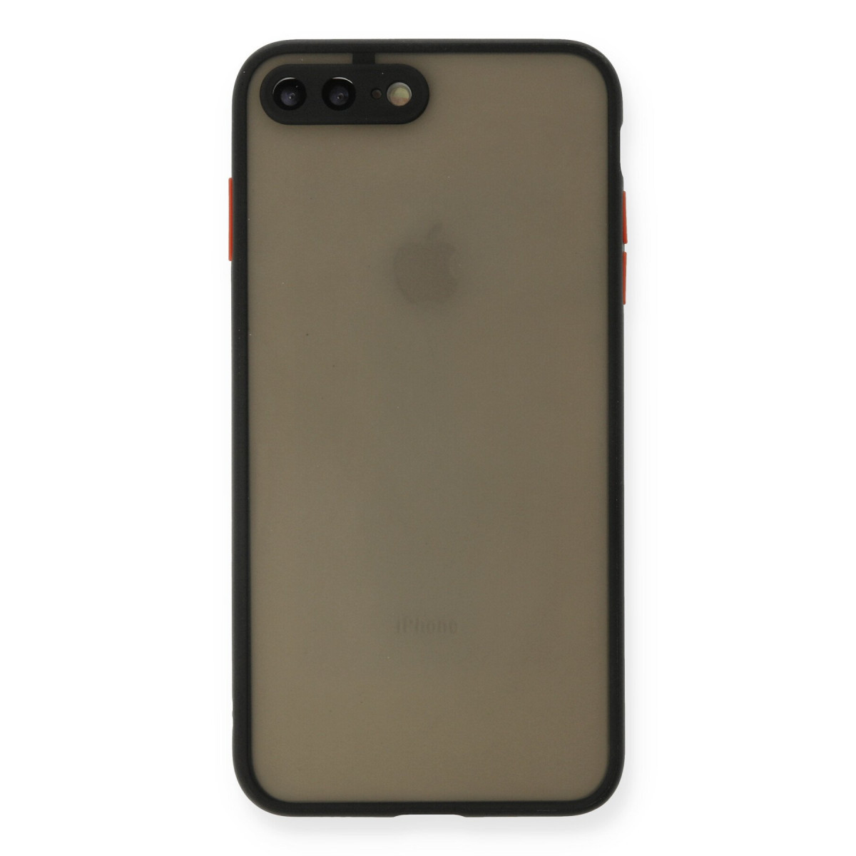 Newface Apple iPhone 7 Plus Kılıf Montreal Silikon Kapak - Siyah — görsel 7