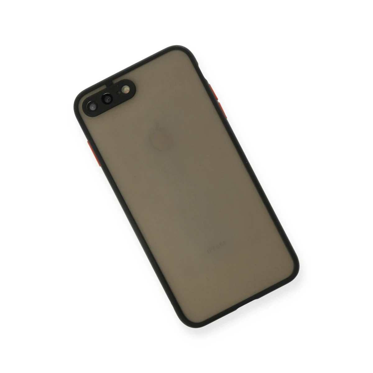 Newface Apple iPhone 7 Plus Kılıf Montreal Silikon Kapak - Siyah — görsel 6