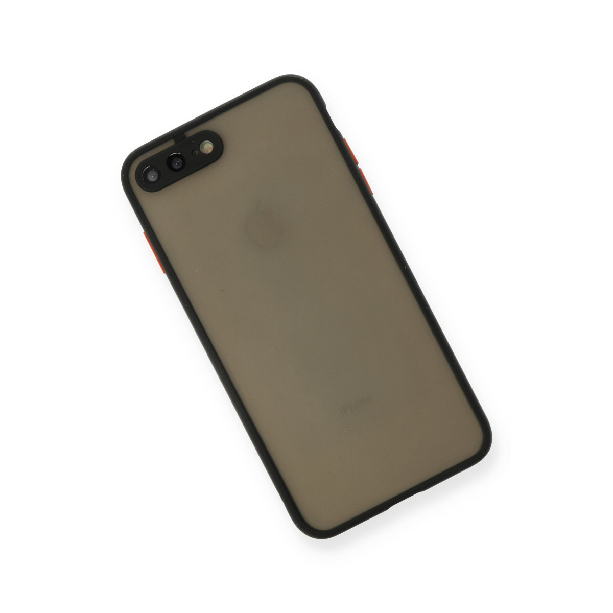 Newface Apple iPhone 7 Plus Kılıf Montreal Silikon Kapak - Siyah — görsel 9
