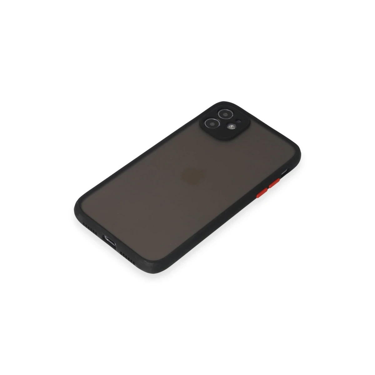 Newface Apple iPhone 11 Kılıf Montreal Silikon Kapak - Siyah — görsel 8