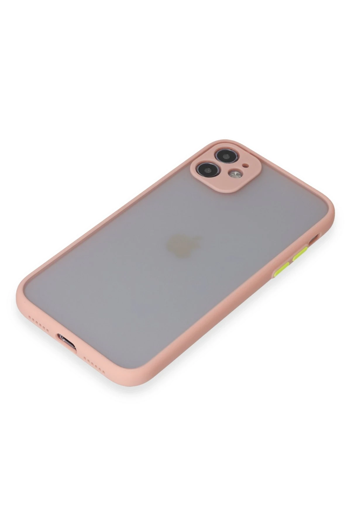 Newface iPhone 11 Kılıf Montreal Silikon Kapak - Pembe