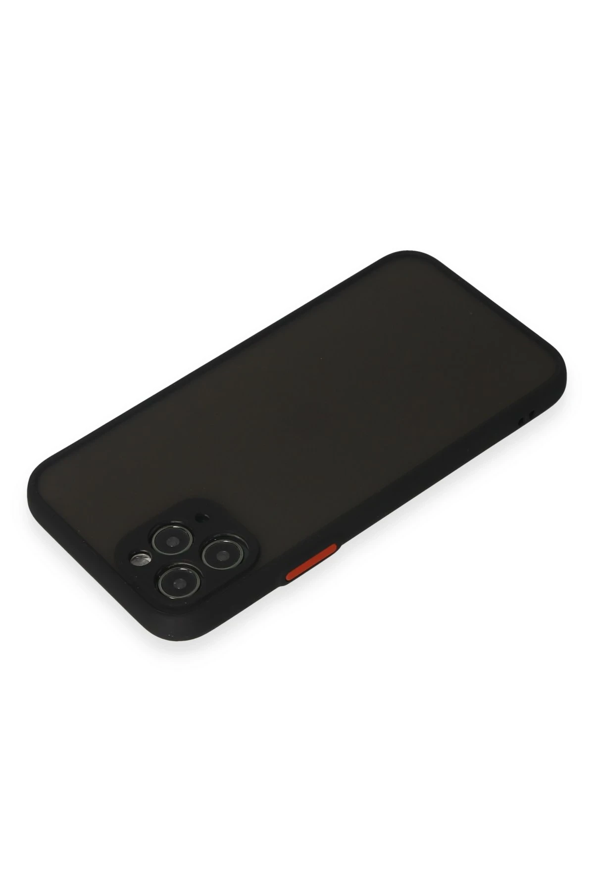 Newface iPhone 11 Pro Kılıf Montreal Silikon Kapak - Siyah
